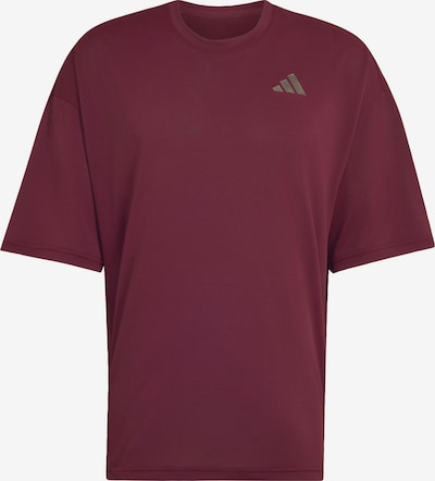 ADIDAS PERFORMANCE T-Shirt fonctionnel 'Pro' en XS en bourgogne / blanc, Vue avec produit