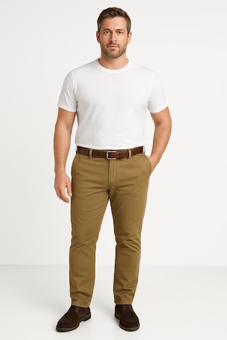 Jack & Jones Plus Slim fit Chino Pants in Brown