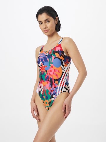 ADIDAS SPORTSWEAR Sports swimsuit 'Farm' in Mixed colours: front