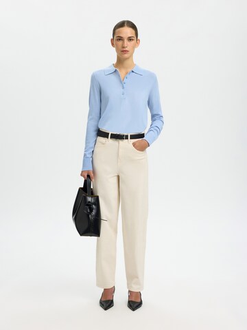 SELECTED Свитер 'SLFTHEA' в Синий