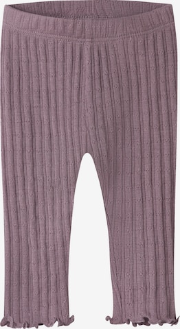 Leggings NAME IT en violet : devant