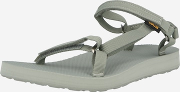 TEVA Patikointisandaali värissä vihreä: etupuoli