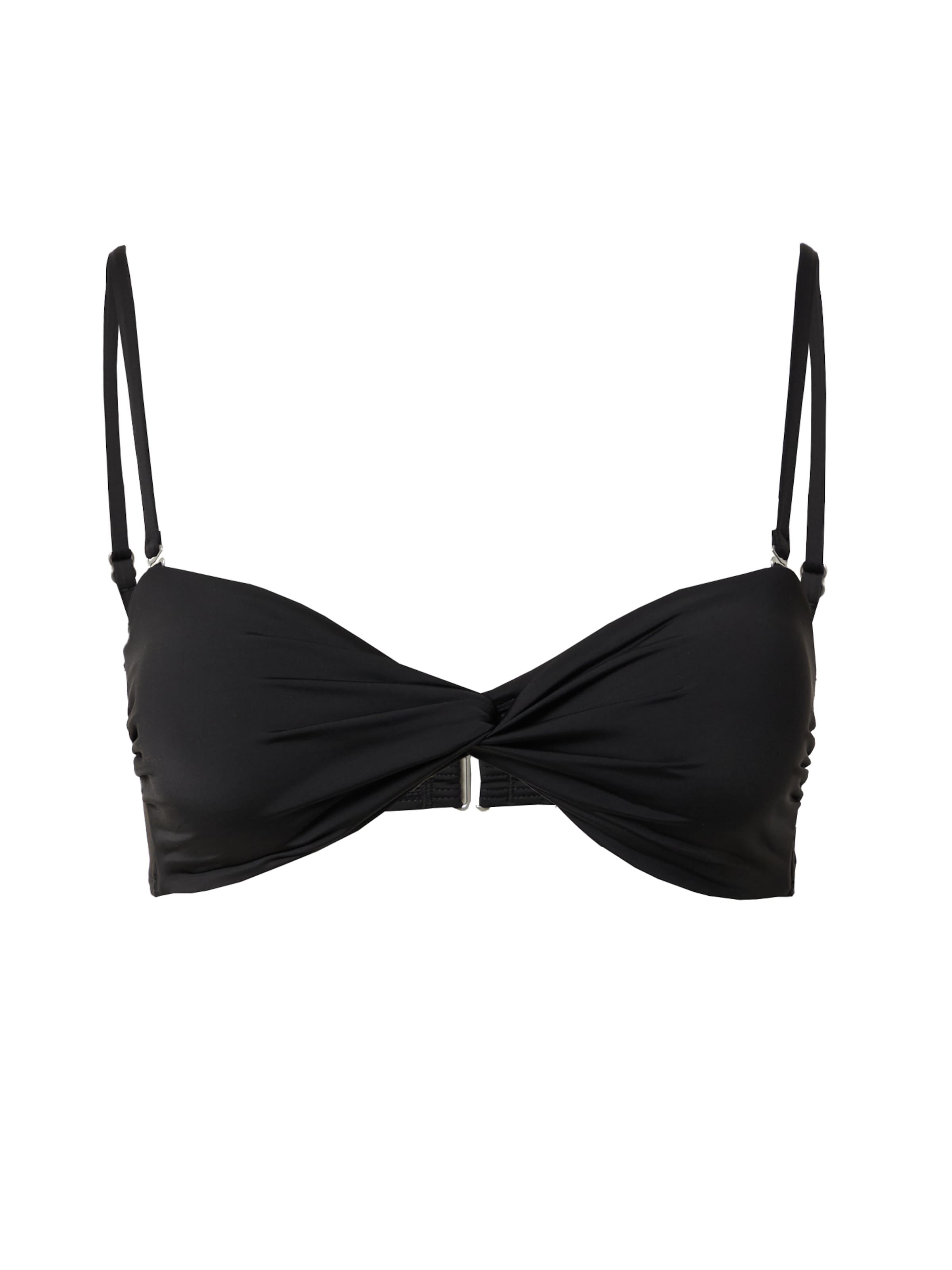 BILLABONG Bez ramienok Športový bikinový top - Čierna: predná strana