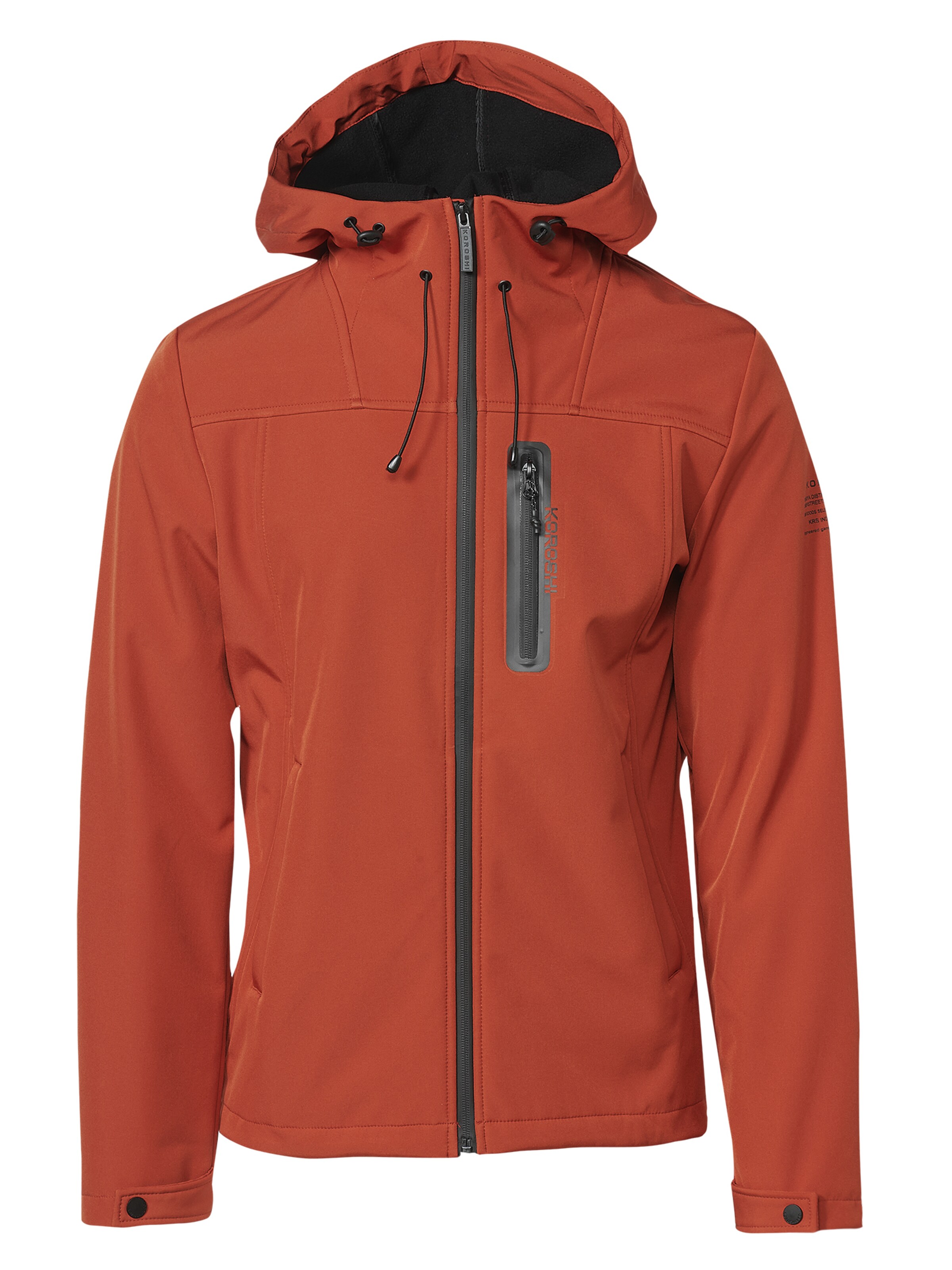 KOROSHI Jacke in Orange: Vorderseite