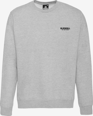 Oldskull Sweatshirt 'Basic Osk' in Grijs: voorkant