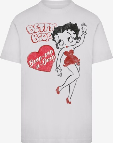 F4NT4STIC Shirt 'Betty Boop Oop-A-Doop' in White: front
