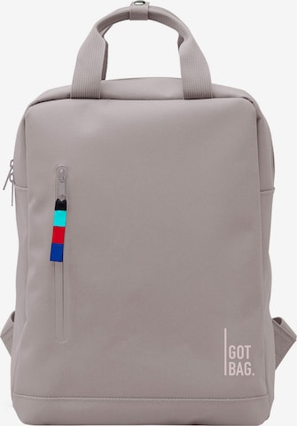 Got Bag Backpack in Beige: front