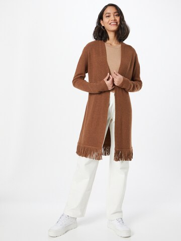 GERRY WEBER Knit Cardigan in Brown
