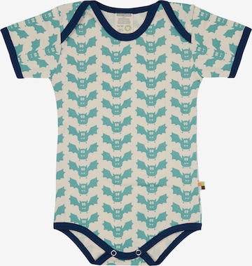 loud + proud Romper/bodysuit in Blue: front