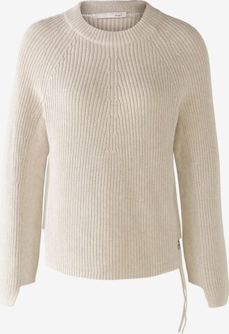 Pullover 'RUBI' di OUI in beige: frontale