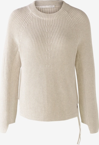 OUI - Jersey 'Rubi' en beige: frente