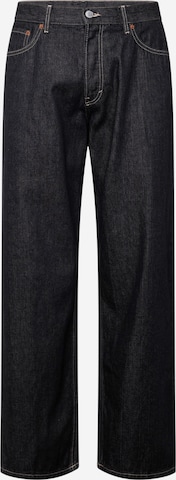 WEEKDAY Loosefit Farkut 'Sphere' värissä musta: etupuoli