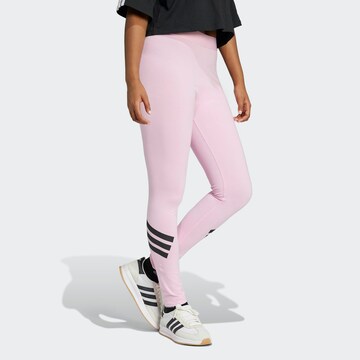 ADIDAS SPORTSWEAR Skinny Sports trousers 'Future Icons' in Pink