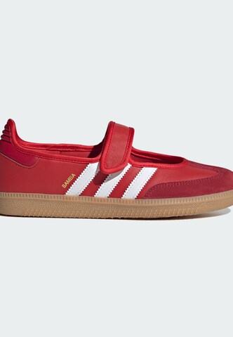 Ballerines à lanières 'Samba' ADIDAS ORIGINALS en rouge