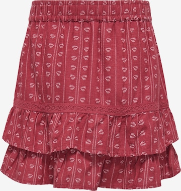 ONLY GIRLS Skirt 'Boletta' in Red: front