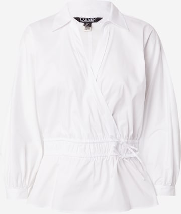 Lauren Ralph Lauren Μπλούζα 'CRISNEALLY' σε λευκό: μπροστά