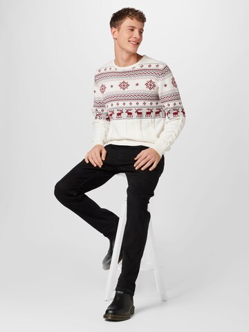 Pull-over 'Xmas' Lindbergh en beige