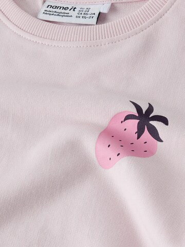 NAME IT Μπλούζα φούτερ 'NMFBissine' σε ροζ