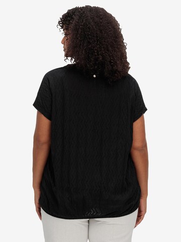 SHEEGO Blouse in Black