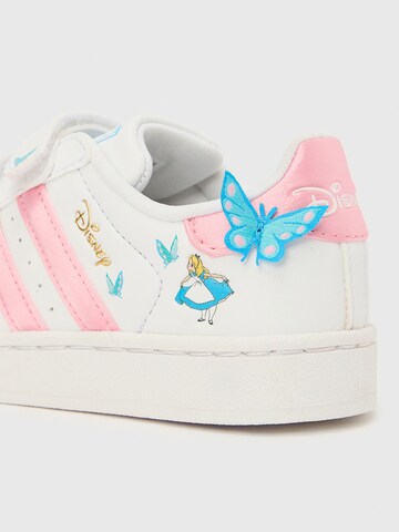 Baskets 'SUPERSTAR II' ADIDAS ORIGINALS en blanc