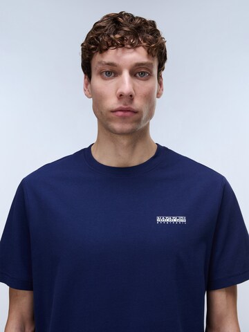 Maglietta 'S-Flint' di NAPAPIJRI in blu