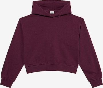 s.Oliver Sweatshirt i röd: framsida