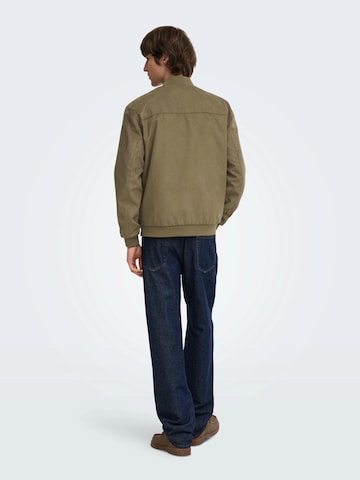 Only & Sons Jacke 'ONSLUCAS' in Braun