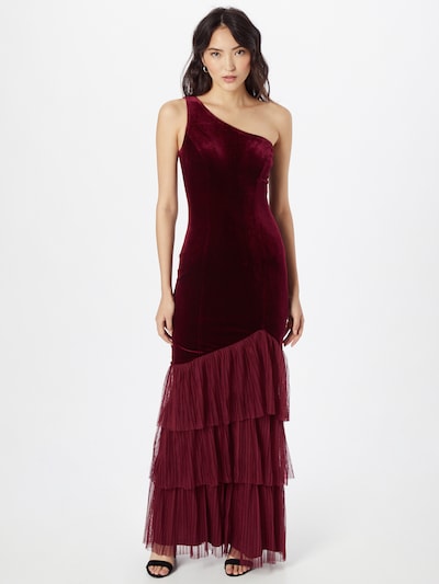 Lipsy Společenské šaty - burgundská červeň, Model/ka