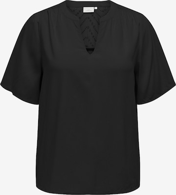 ONLY Carmakoma Blouse in Black: front