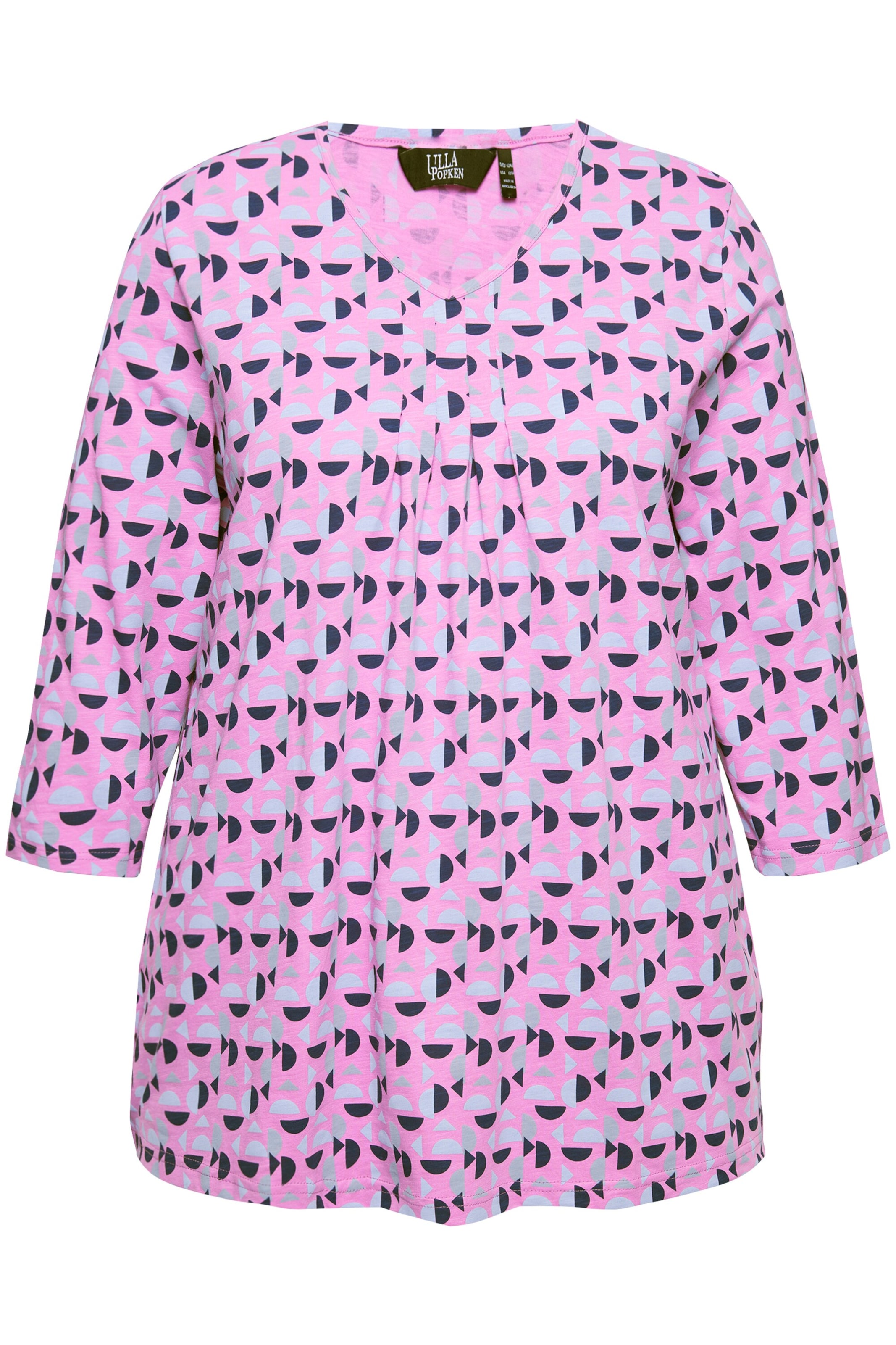 Ulla Popken Shirt in Purple: front