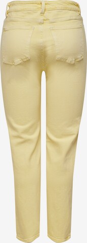 Only Petite Regular Jeans 'Emily' in Yellow