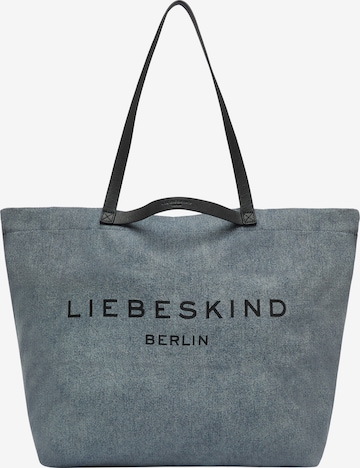 Cabas ' AURORA ' Liebeskind Berlin en bleu : devant