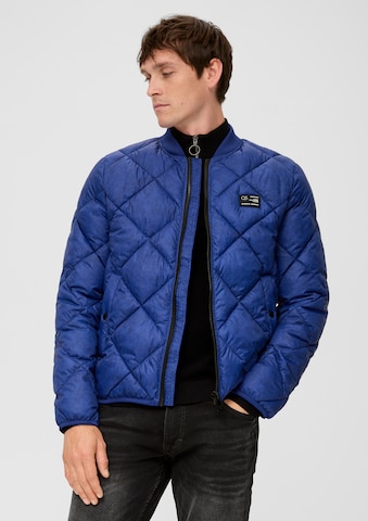 Veste mi-saison QS en bleu : devant