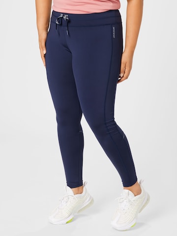 Esprit Sport Curvy Pants 'Per' in Blue: front