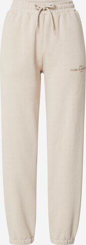 Misspap Tapered Broek 'Jaime' in Grijs: voorkant