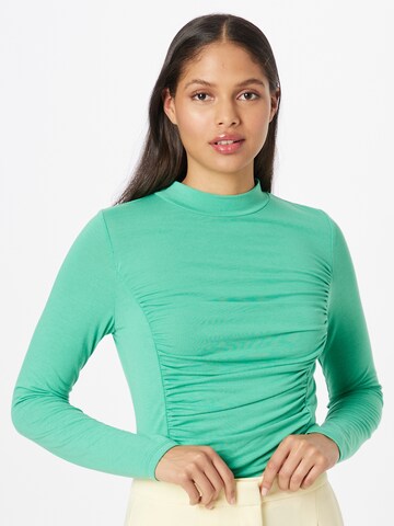 PIECES Shirt 'FINTA' in Green: front