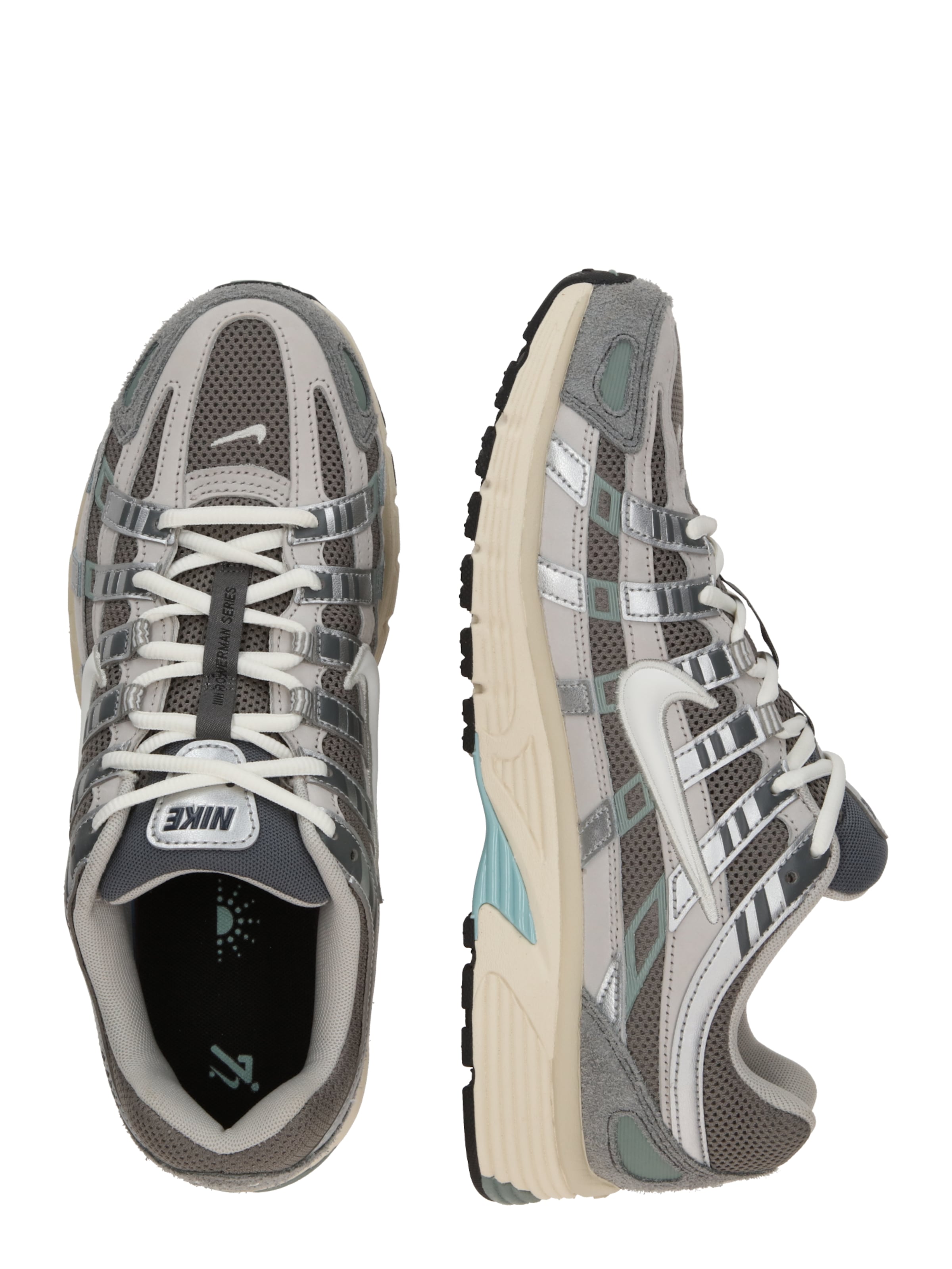 Nike Sportswear Matalavartiset tennarit 'P-6000' värissä vihreä