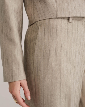 Wide leg Pantaloni con piega frontale di WE Fashion in grigio