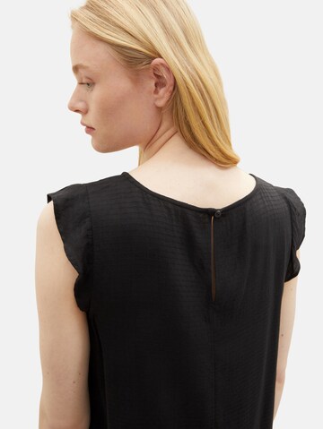 TOM TAILOR DENIM Blouse in Black