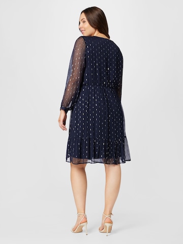 ABOUT YOU Curvy Jurk 'Mette' in Blauw