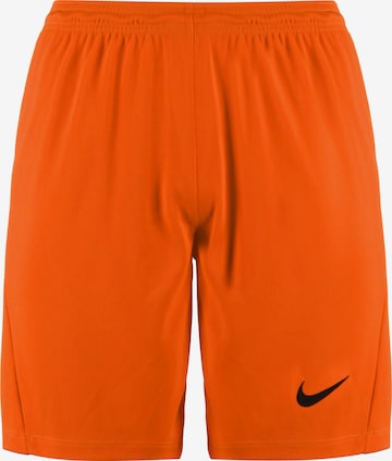 NIKE Workout Pants 'Park III' in Orange: front