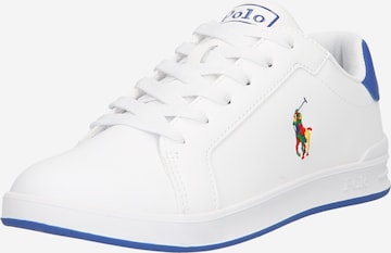 Polo Ralph Lauren Sneaker 'HERITAGE' i vit: framsida