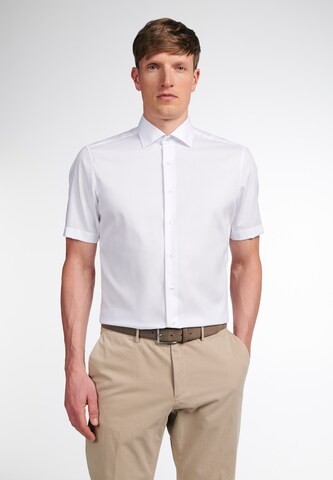 ETERNA Regular fit Overhemd in Wit: voorkant