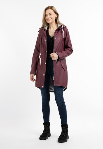 Manteau fonctionnel DreiMaster Maritim en rouge