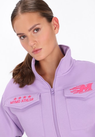 myMo ATHLSR - Sudadera con cremallera en lila