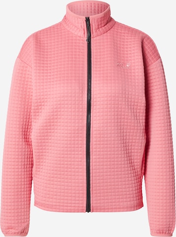 JACK WOLFSKIN Bluza polarowa funkcyjna 'MOGARI' w kolorze różowy: przód