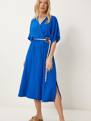 Happiness İstanbul Obleka | modra barva: sprednja stran