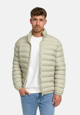 INDICODE JEANS Übergangsjacke 'Bjarne' in Beige: Vorderseite