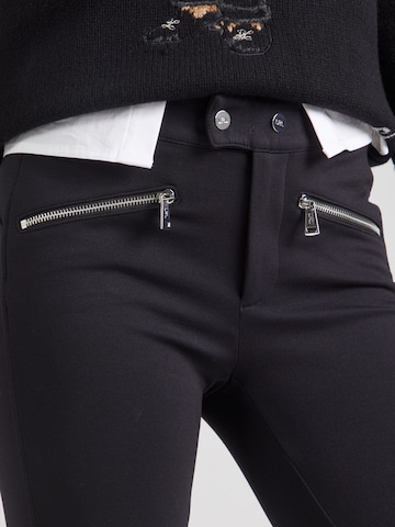 Skinny Pantalon 'ATALYA' Lauren Ralph Lauren en noir