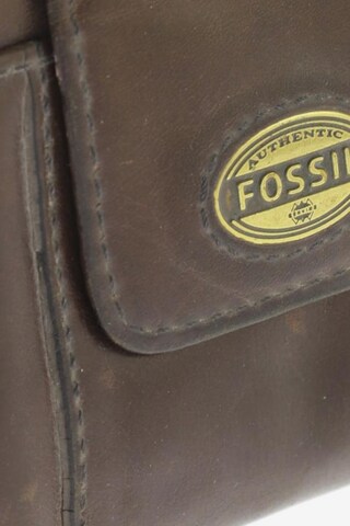 FOSSIL Small Leather Goods in One size in Brown